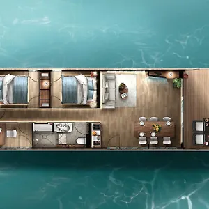 Hausboote Am Lankenauer Hoeft Botel Bremen